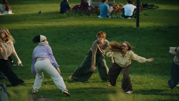 Dancers in the park