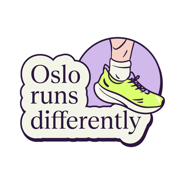 #OsloRunsDifferently Shoe