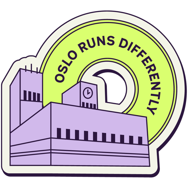 #OsloRunsDifferently City Hall