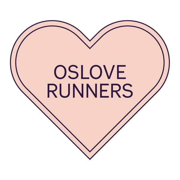#OsloRunsDifferently Oslove Runners Heart