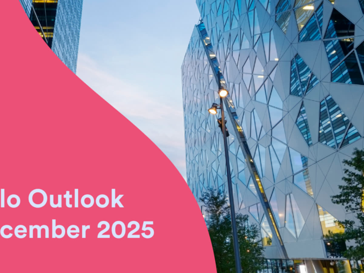 The cover of Oslo Outlook, December 2025
